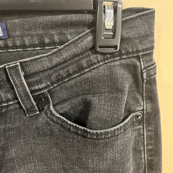 Levi’s too superlow 524 Skinny Black Denim Jeans Size 5M Y2K Retro Grunge - Picture 11 of 14